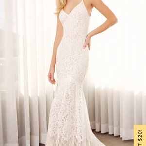 NWT Lulus Flynn Maxi Dress